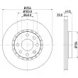 HELLA 8DD 355 127-071 - Jeu de 2 disques de frein avant