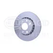 HELLA 8DD 355 127-071 - Jeu de 2 disques de frein avant