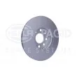 HELLA 8DD 355 127-071 - Jeu de 2 disques de frein avant