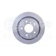 HELLA 8DD 355 127-261 - Jeu de 2 disques de frein arrière