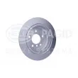 HELLA 8DD 355 127-271 - Jeu de 2 disques de frein arrière