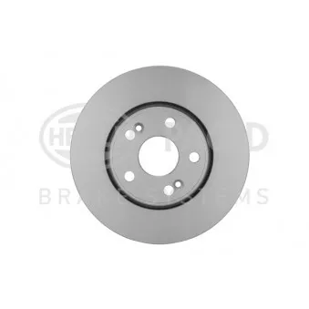 Jeu de 2 disques de frein avant HELLA 8DD 355 127-741 pour RENAULT ESPACE 2.2 D - 114cv