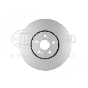 Jeu de 2 disques de frein avant HELLA 8DD 355 127-891 pour RENAULT ESPACE 3.0 dCi - 163cv
