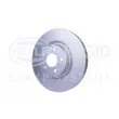 HELLA 8DD 355 127-921 - Jeu de 2 disques de frein avant
