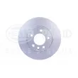 HELLA 8DD 355 128-041 - Disque de frein avant gauche