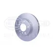 HELLA 8DD 355 128-041 - Disque de frein avant gauche