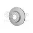 HELLA 8DD 355 128-051 - Disque de frein avant droit