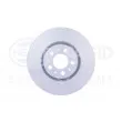 HELLA 8DD 355 128-191 - Jeu de 2 disques de frein avant