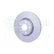 HELLA 8DD 355 128-191 - Jeu de 2 disques de frein avant