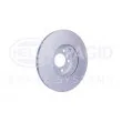 HELLA 8DD 355 128-481 - Jeu de 2 disques de frein avant