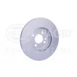 HELLA 8DD 355 128-681 - Jeu de 2 disques de frein avant