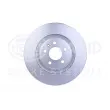 HELLA 8DD 355 128-731 - Jeu de 2 disques de frein avant