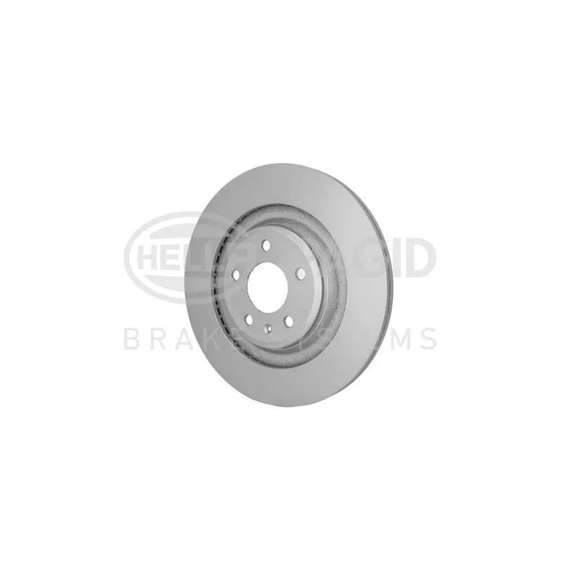 Jeu de 2 disques de frein arrière HELLA 8DD 355 128-741 - Visuel 2