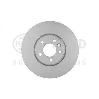 Jeu de 2 disques de frein avant HELLA OEM 7E0615301C