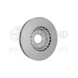 HELLA 8DD 355 129-251 - Jeu de 2 disques de frein avant