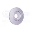 HELLA 8DD 355 129-361 - Jeu de 2 disques de frein avant