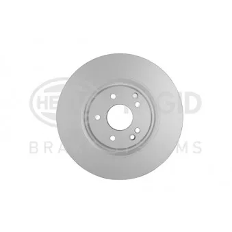 Jeu de 2 disques de frein avant HELLA 8DD 355 129-481