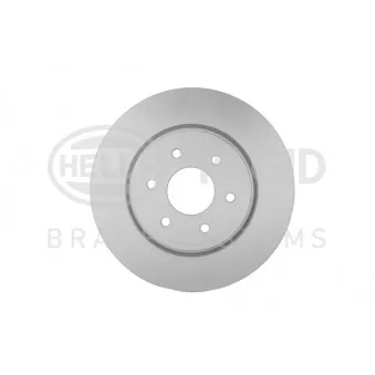 Jeu de 2 disques de frein avant HELLA OEM 402069BE0B
