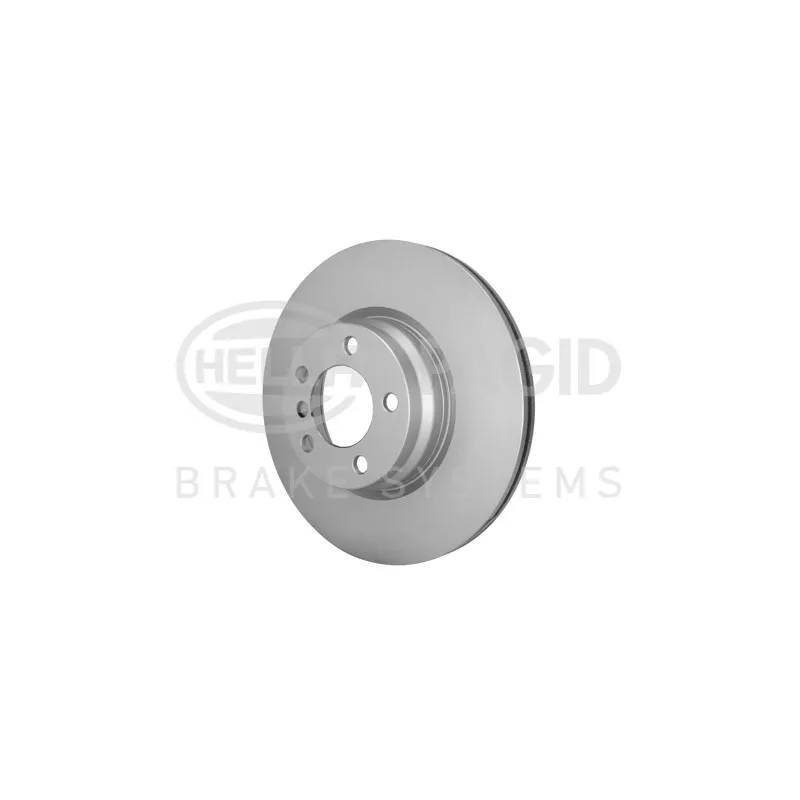 Jeu de 2 disques de frein avant HELLA 8DD 355 129-651 - Visuel 2