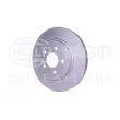 HELLA 8DD 355 129-751 - Jeu de 2 disques de frein avant