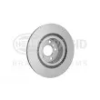 HELLA 8DD 355 129-811 - Jeu de 2 disques de frein arrière
