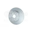 HELLA 8DD 355 131-851 - Jeu de 2 disques de frein arrière