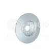HELLA 8DD 355 131-851 - Jeu de 2 disques de frein arrière