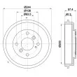 HELLA 8DT 355 302-631 - Tambour de frein