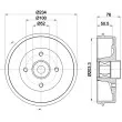 HELLA 8DT 355 302-871 - Tambour de frein