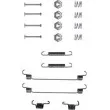 HELLA 8DZ 355 200-091 - Kit d'accessoires, mâchoire de frein
