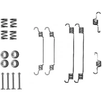 Kit d'accessoires, mâchoire de frein QUICK BRAKE 105-0815
