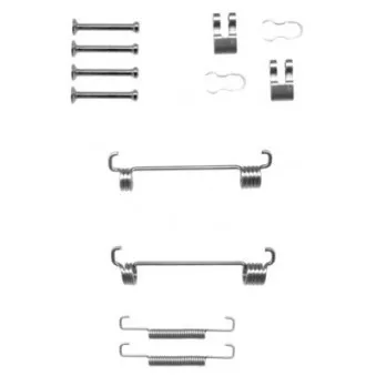 Kit d'accessoires, mâchoires de frein de stationnement HELLA 8DZ 355 201-901