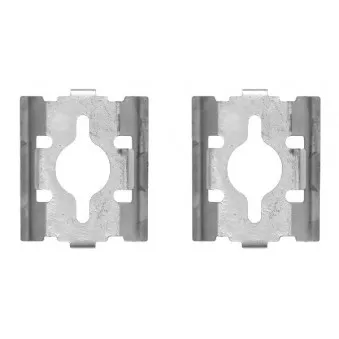 Kit d'accessoires, plaquette de frein à disque HELLA 8DZ 355 203-071