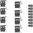 Kit d'accessoires, plaquette de frein à disque HELLA [8DZ 355 203-381]