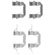 HELLA 8DZ 355 203-741 - Kit d'accessoires, plaquette de frein à disque