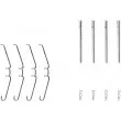 Kit d'accessoires, plaquette de frein à disque HELLA [8DZ 355 204-011]