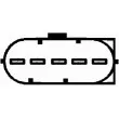HELLA 8ET 009 142-151 - Débitmètre de masse d'air