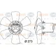 Ventilateur, refroidissement du moteur HELLA [8EW 009 144-401]