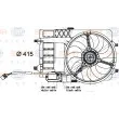 HELLA 8EW 351 000-304 - Ventilateur, refroidissement du moteur