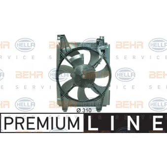 Ventilateur, condenseur de climatisation HELLA OEM 977302D000
