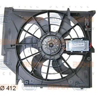 HELLA 8EW 351 038-391 - Ventilateur, refroidissement du moteur