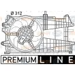 Ventilateur, refroidissement du moteur HELLA [8EW 351 039-591]