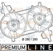 Ventilateur, refroidissement du moteur HELLA [8EW 351 039-601]