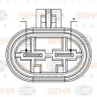 HELLA 8EW 351 040-321 - Ventilateur, refroidissement du moteur