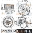 HELLA 8EW 351 043-221 - Pulseur d'air habitacle