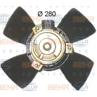 Ventilateur, refroidissement du moteur HELLA 8EW 351 044-051 pour OPEL CORSA 1.2 i 16V - 65cv
