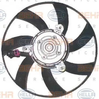 Ventilateur, refroidissement du moteur HELLA 8EW 351 044-481 pour VOLKSWAGEN POLO 1.9 SDI - 64cv