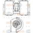 HELLA 8EW 351 104-041 - Pulseur d'air habitacle