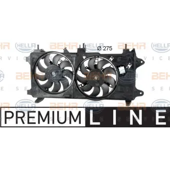 Ventilateur, refroidissement du moteur HELLA OEM 51755591