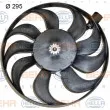 HELLA 8EW 351 150-324 - Ventilateur, refroidissement du moteur